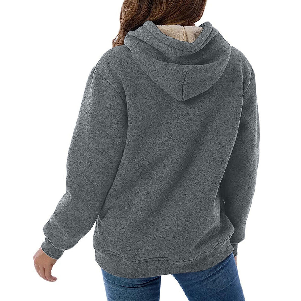 Women's Hoodie With Plush Lining