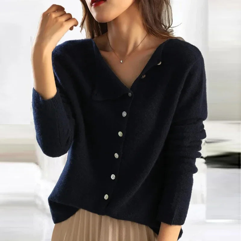 Women's Knitwear Elegant Style Breathable Material