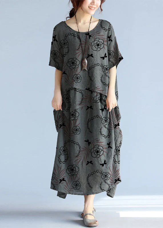 Women's Maxi Dress Oversized Cotton