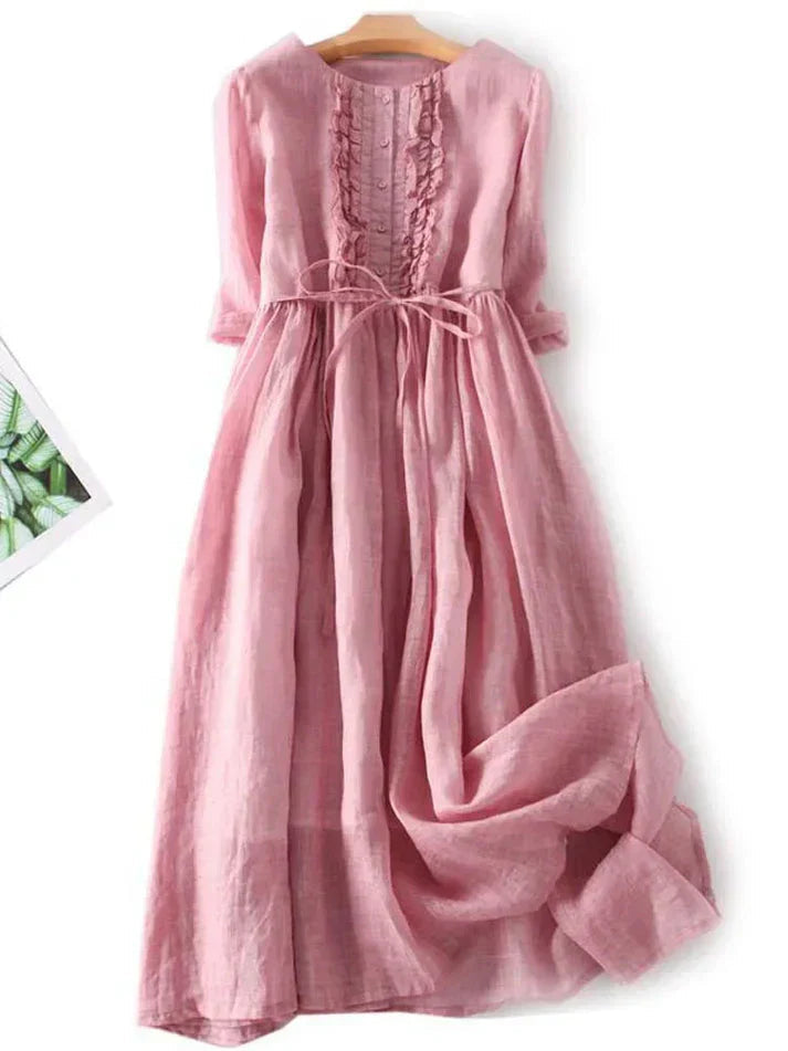 Women's Midi Dress Bohemian Style