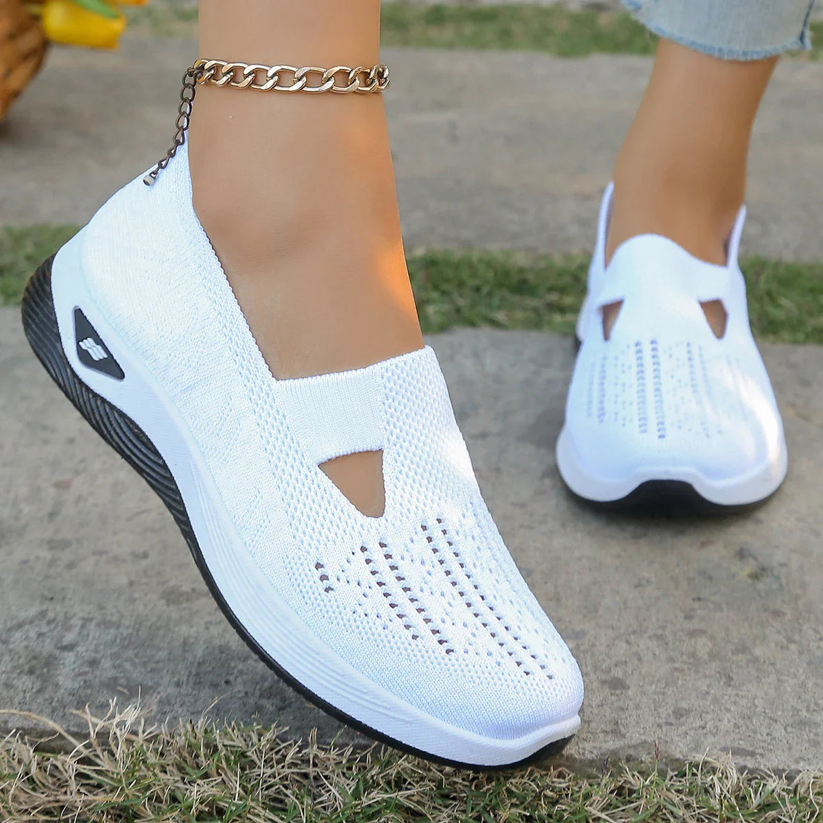 Women's Sneakers Casual Breathable Lightweight Textile