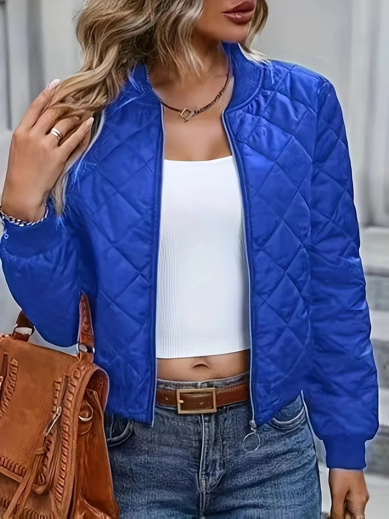 Women's Summer Coat Lightweight Trendy Cotton Blend for Casual and Semi-Formal Occasions