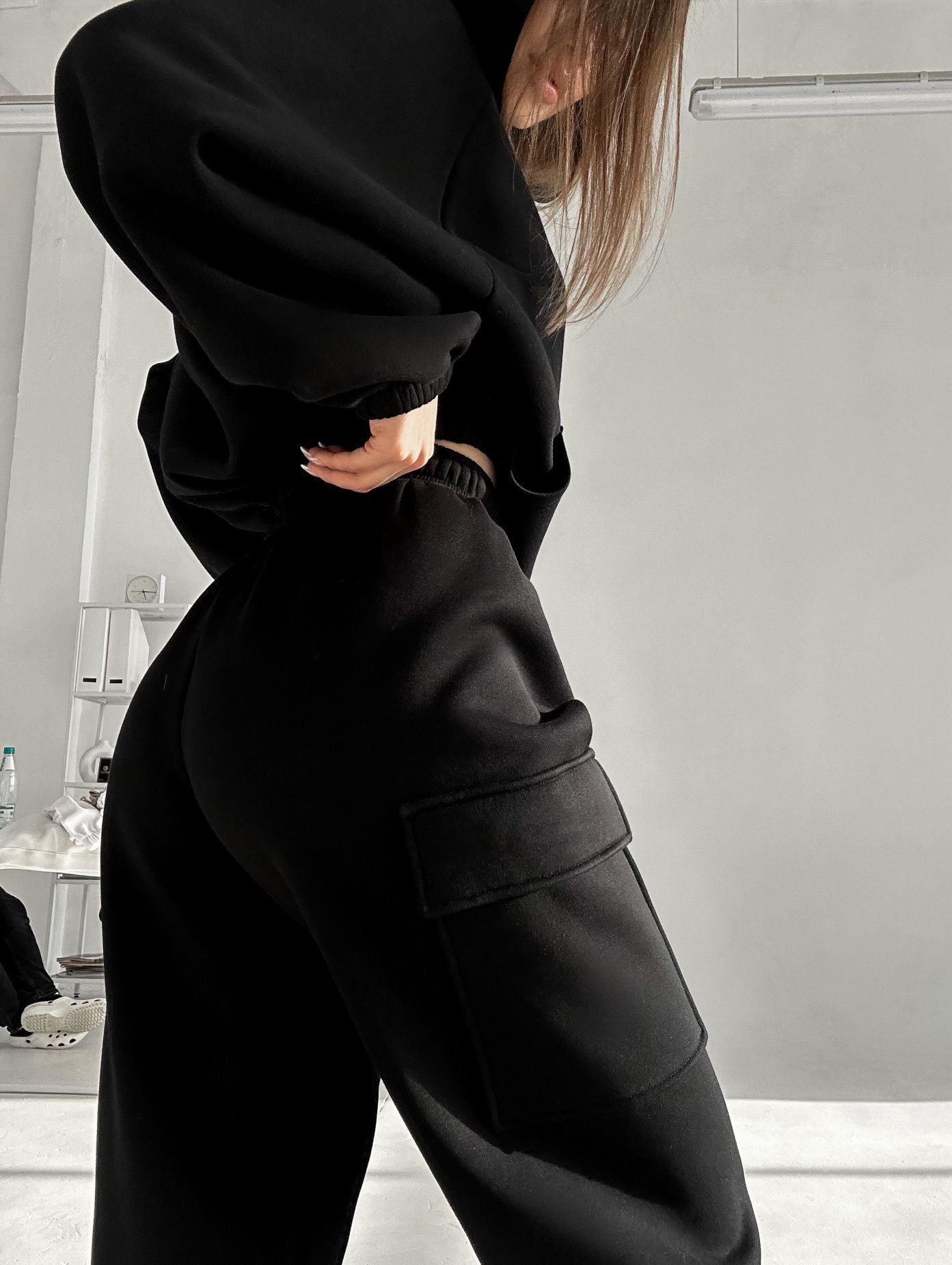 Women's Tracksuit Modern Cotton Comfortable With Elastic Waistband