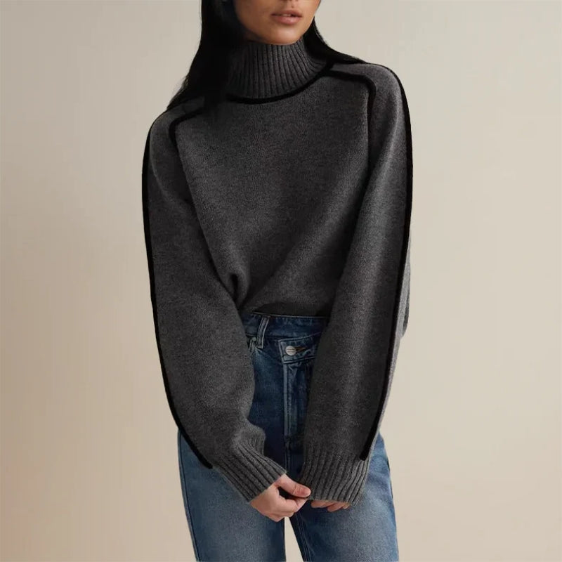 Women's Warm Roller Collar Pullover Winter Style