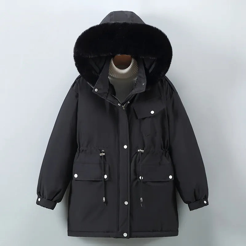 Women's Winter Jacket Waterproof and Windproof with Soft Lining