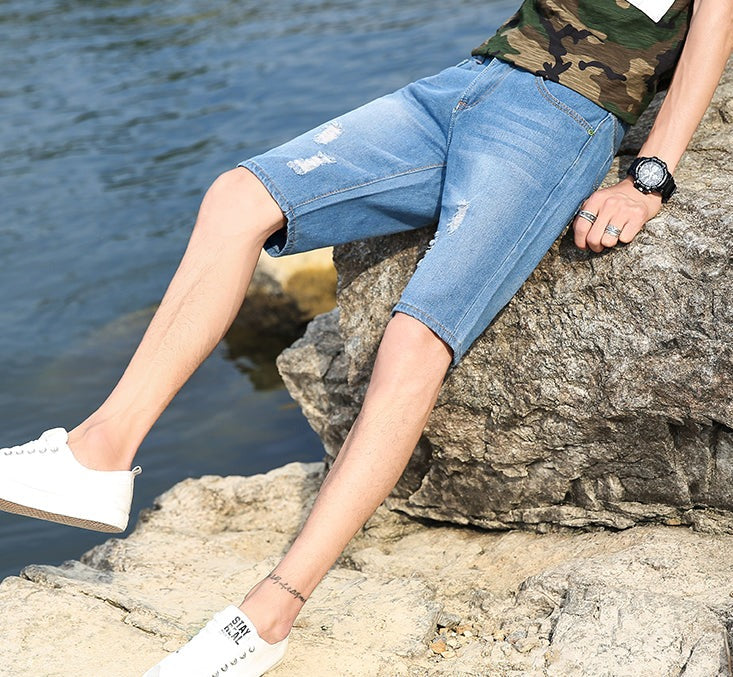 Men's Denim Shorts