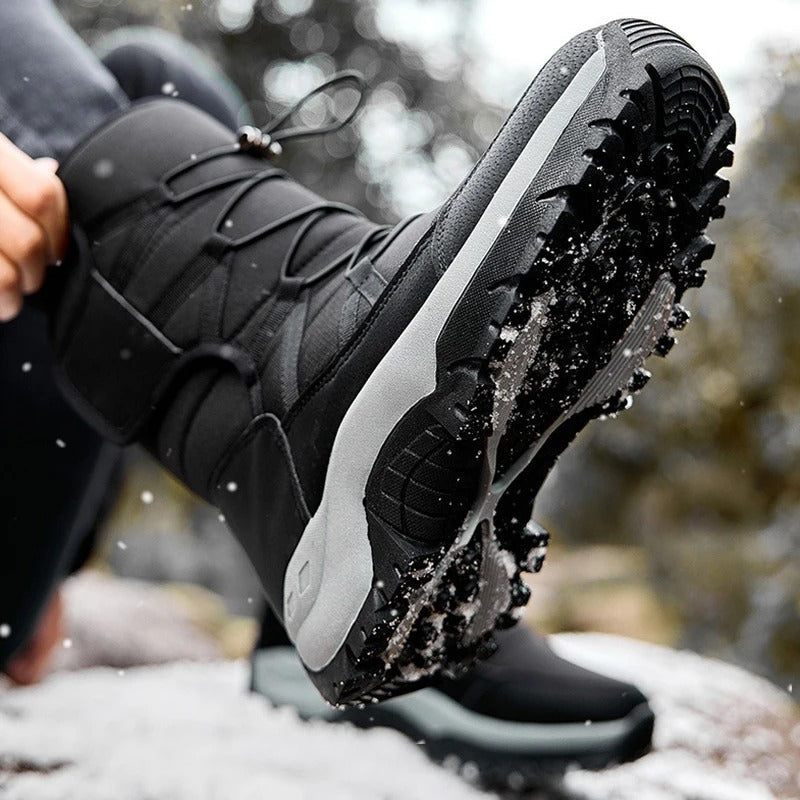 Non-slip snow boots for ladies