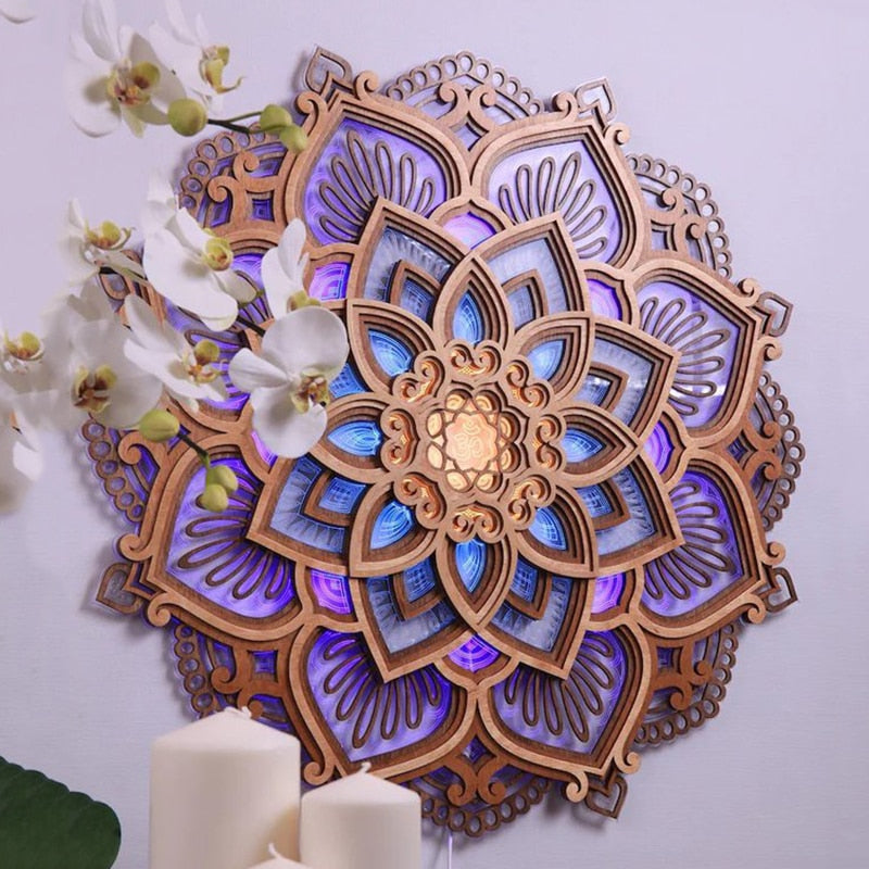 Mandala Yoga Lampen