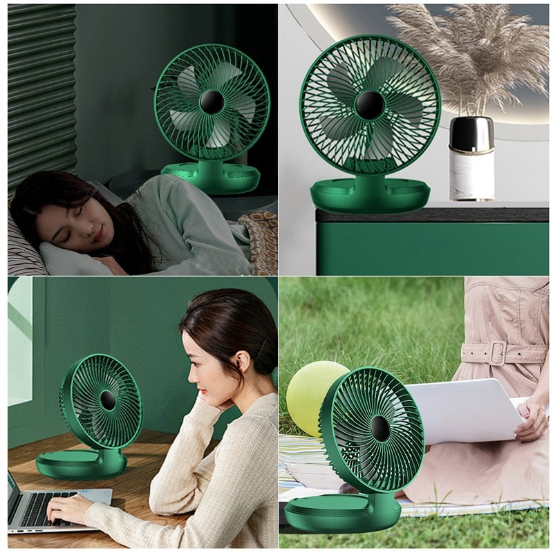 Collapsible cooling fan