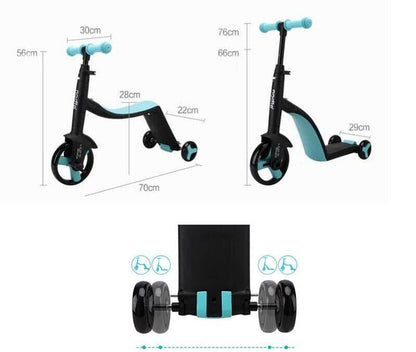 3 in 1 Kinder Scooter
