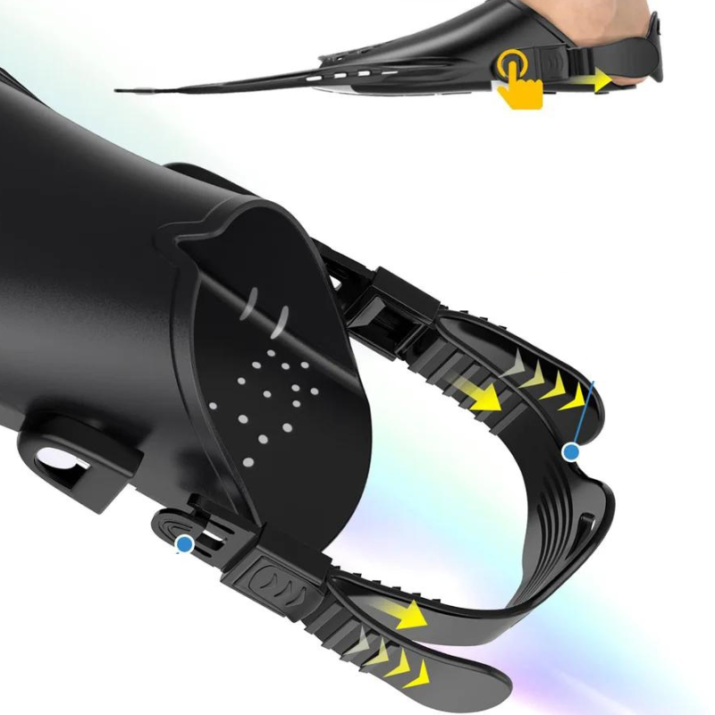 Adjustable Snorkel Fins