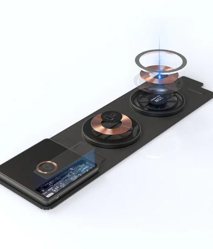 3-in-1 Opvouwbaar Draadloos Oplaadstation