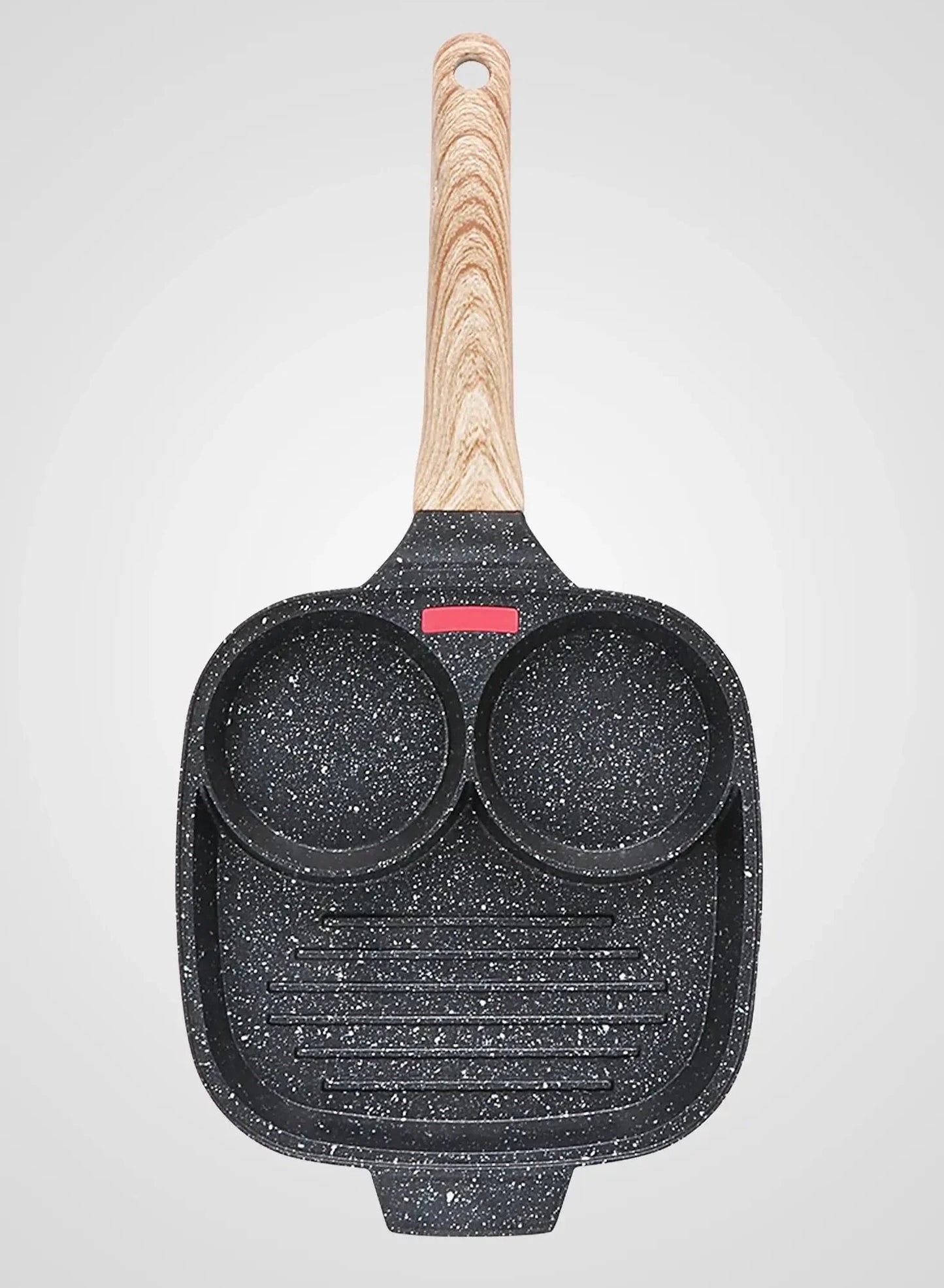 3-in-1 Antiaanbak Koekenpan