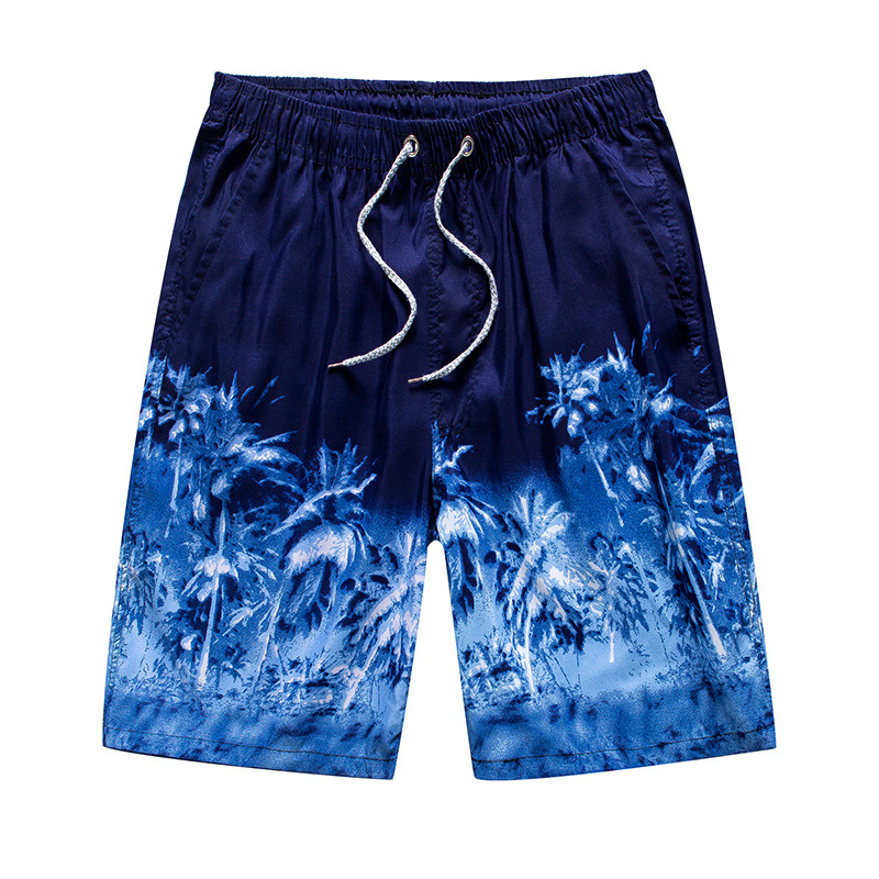 Men's printed beach shorts