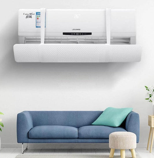 Air conditioning deflector plate