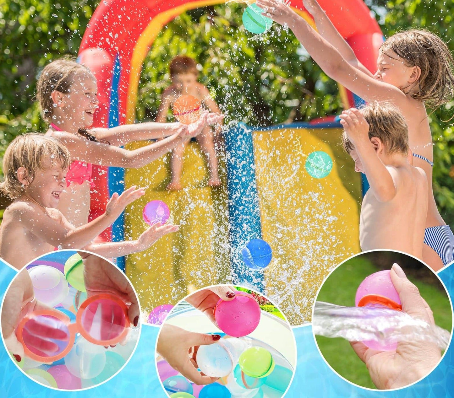 Herbruikbare waterballonnen