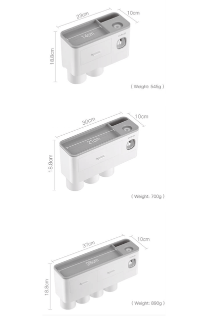 Automatic toothpaste dispenser