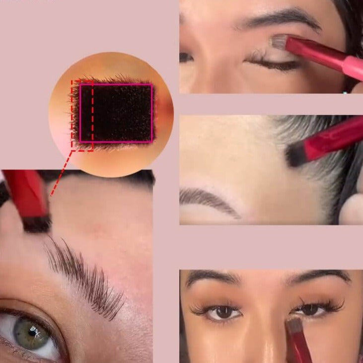 SquareTouch | Oogschaduw & Wenkbrauw Borstel