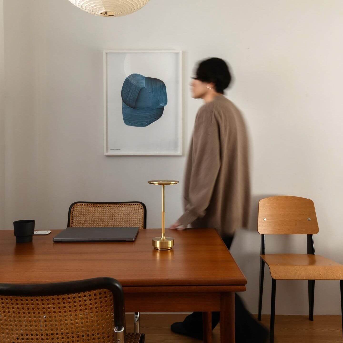 Aluminium Aanraakschakelaar Lamp