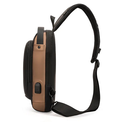 USB Charging Cross Body Bag