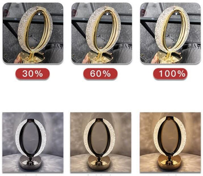 Kristallen Gloed Tafellamp