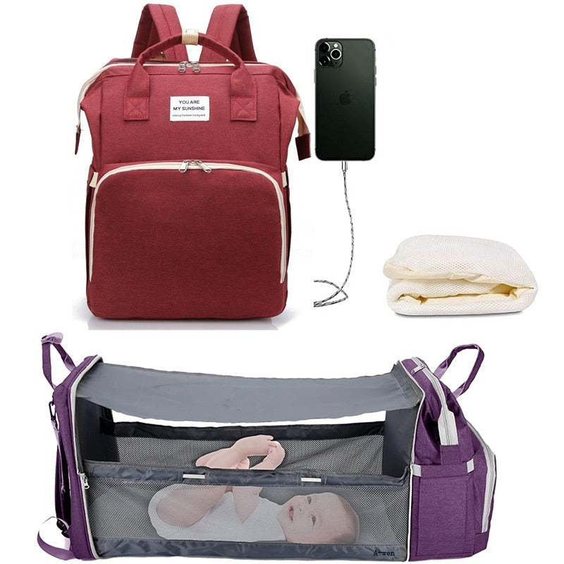 2-in-1 Baby Changing Bag