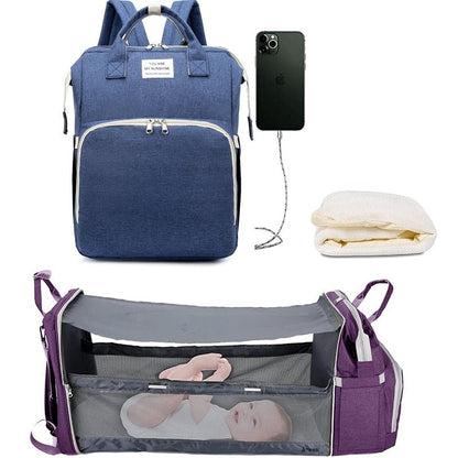 2-in-1 Baby Changing Bag
