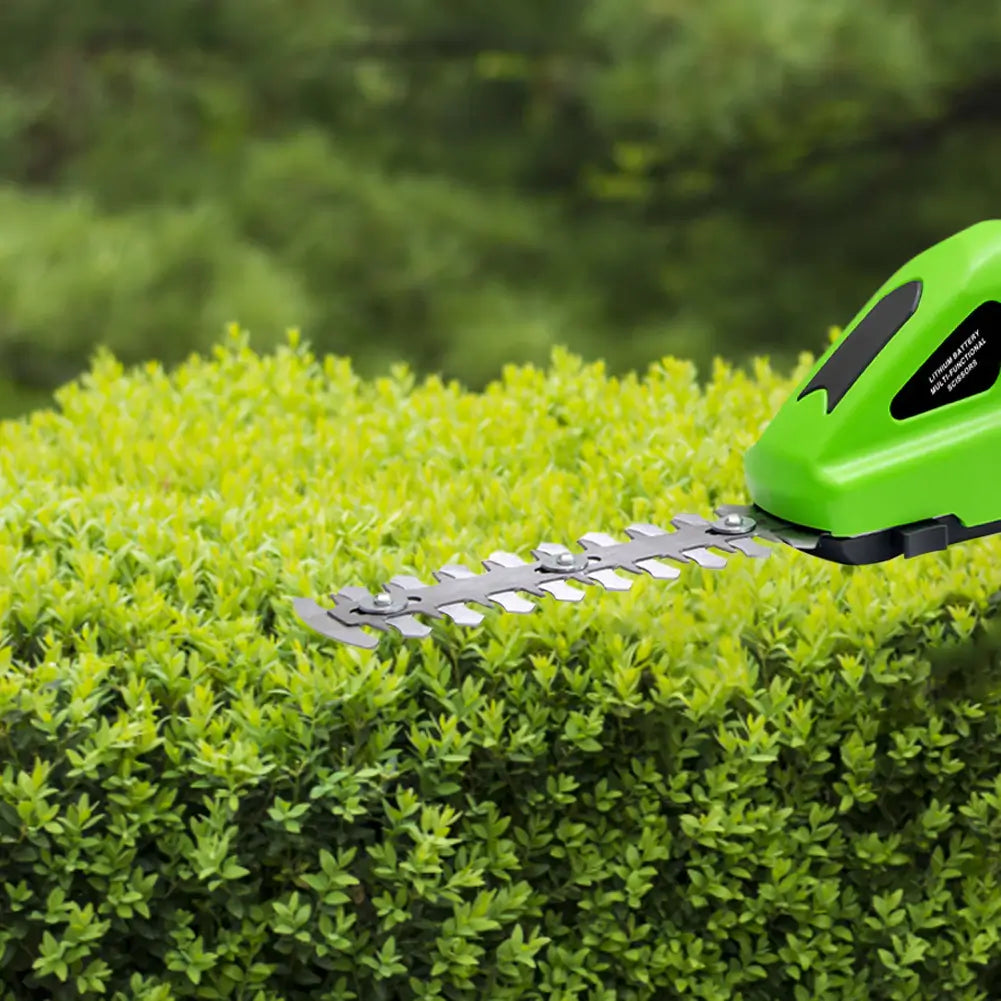 2-in-1 Cordless hedge trimmer
