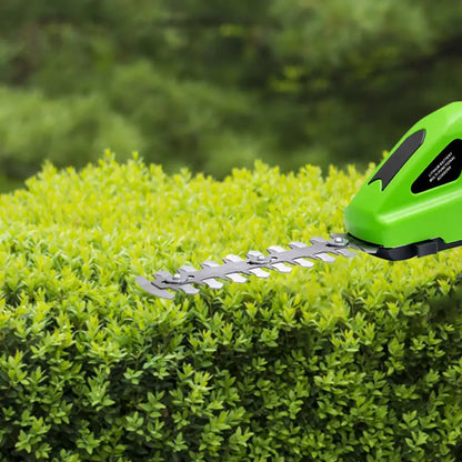 2-in-1 Cordless hedge trimmer