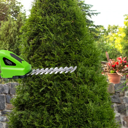 2-in-1 Cordless hedge trimmer