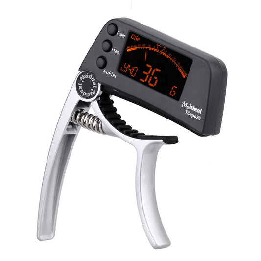 2-in-1 Gitaar Capo & Tuner