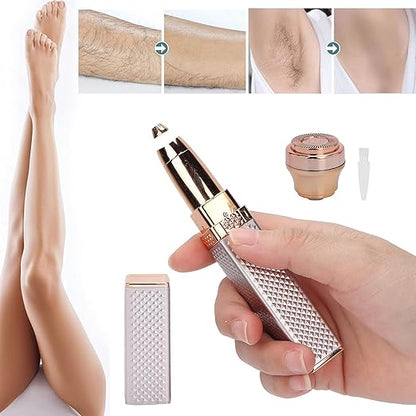 2-in-1 eyebrow razor and hair shaver