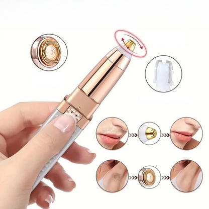 2-in-1 eyebrow razor and hair shaver