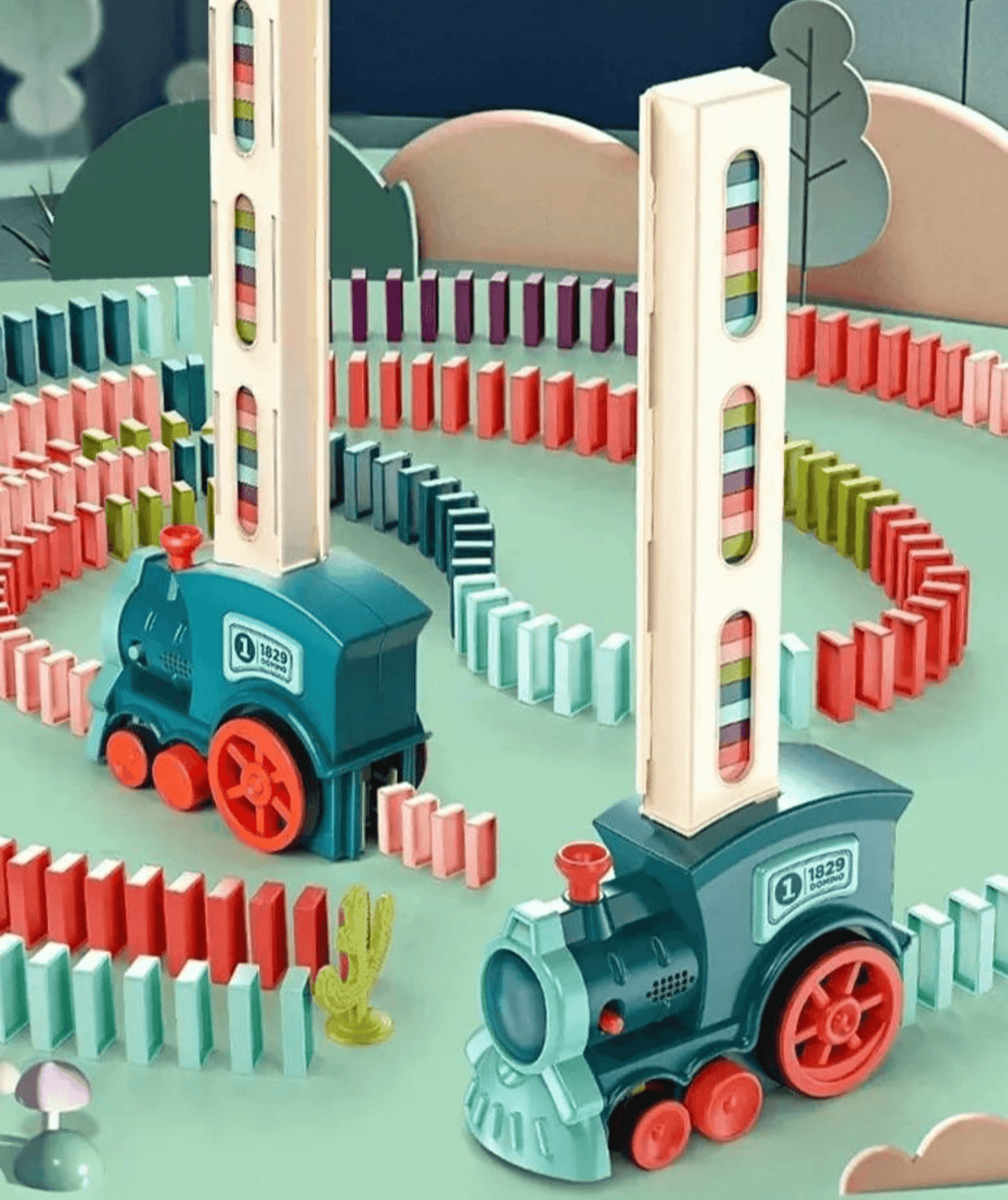 Automatic Domino Layer Set