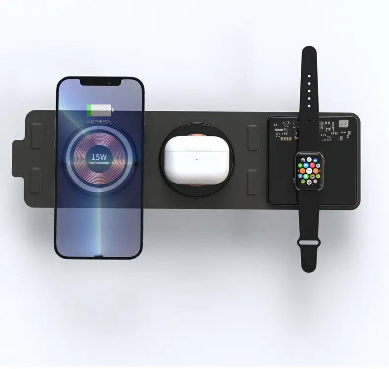 3-in-1 Foldable Wireless Charging Station