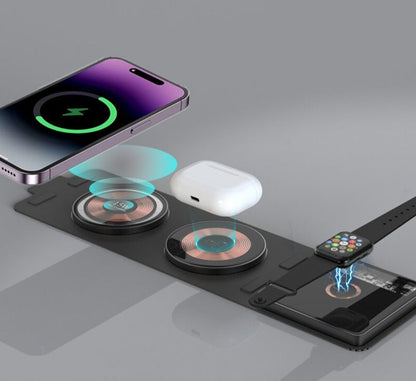 3-in-1 Foldable Wireless Charging Station