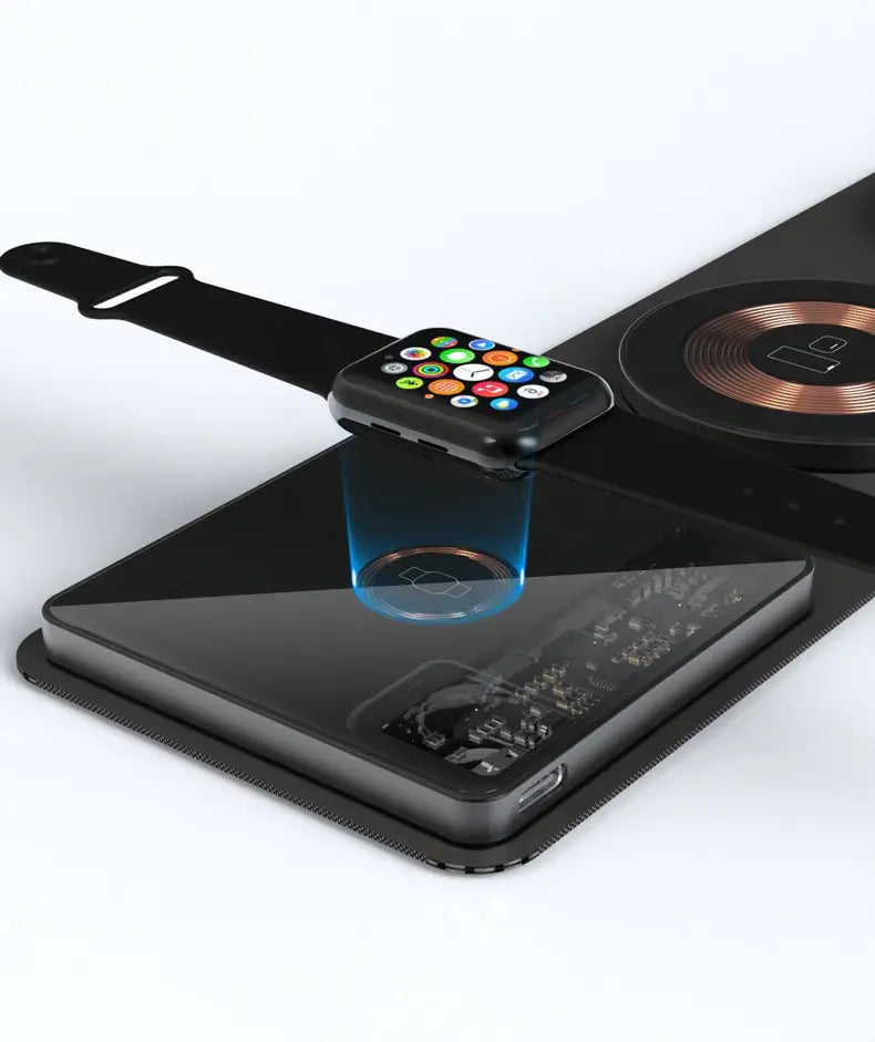 3-in-1 Foldable Wireless Charging Station