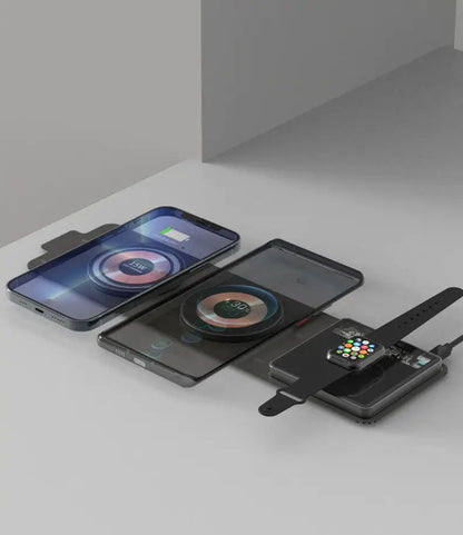 3-in-1 Foldable Wireless Charging Station
