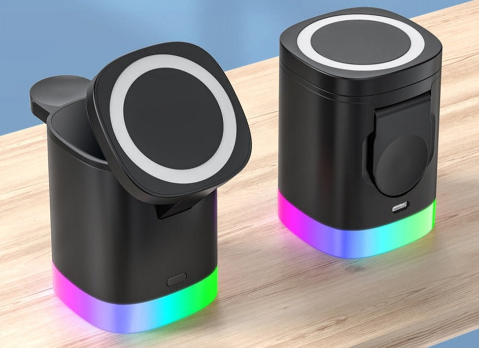 3-in-1 LED Wireless Standard Charger