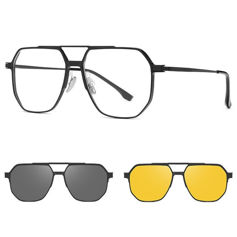 3-in-1 Magnetic Polarised Sunglasses