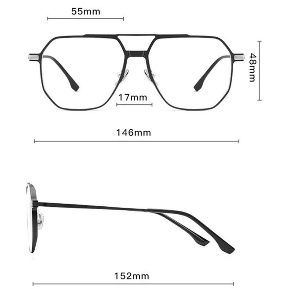 3-in-1 Magnetic Polarised Sunglasses