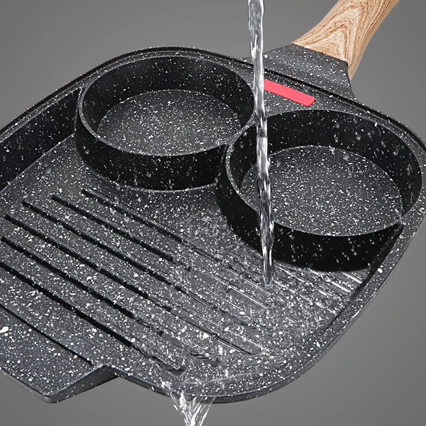3-in-1 Non-stick frying pan