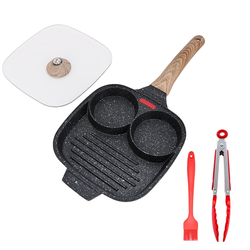 3-in-1 Non-stick frying pan