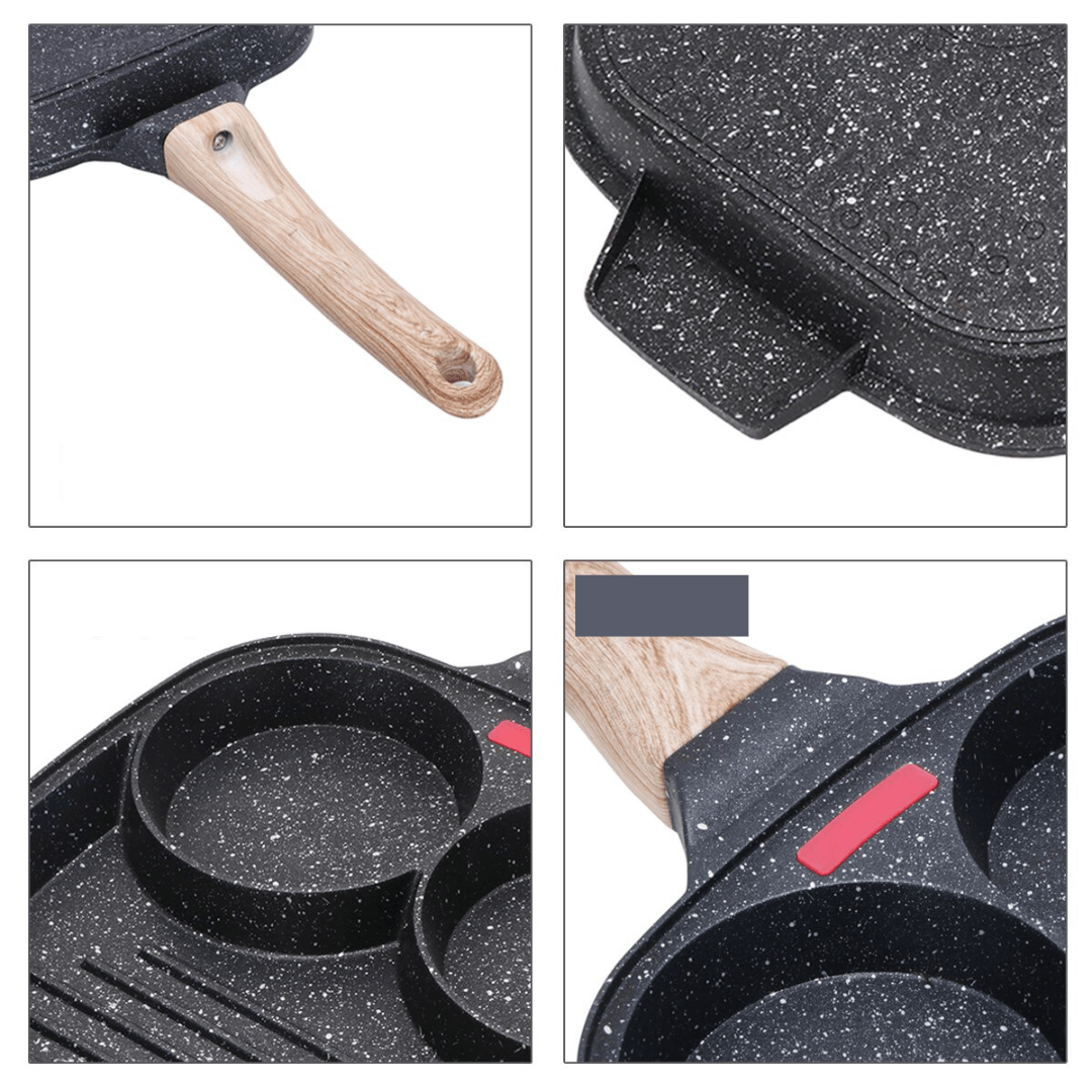 3-in-1 Non-stick frying pan