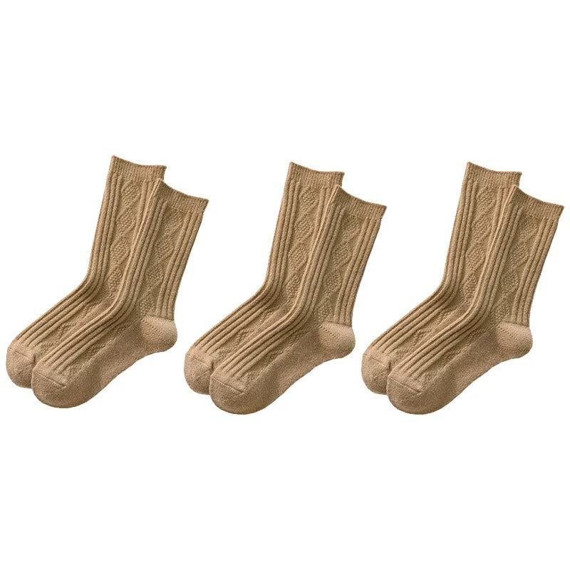 3 pair/set Women's Socks