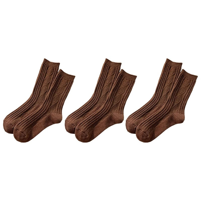 3 pair/set Women's Socks
