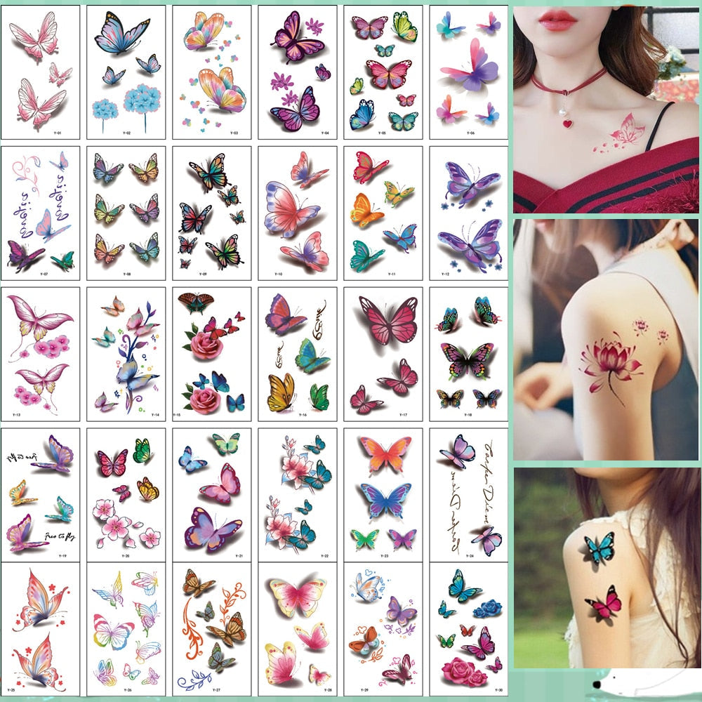 3D Tattoo Stickers