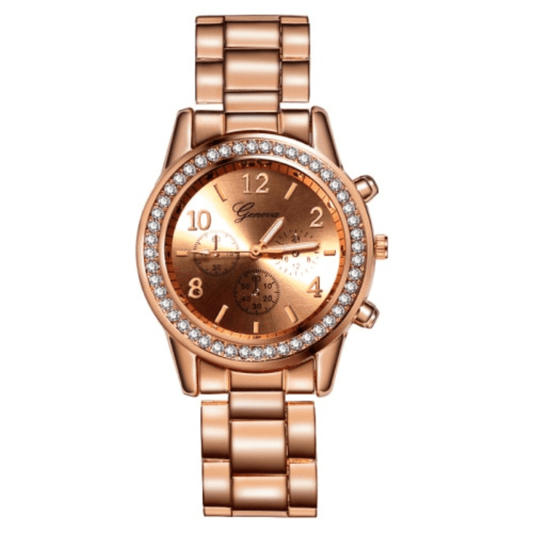 Dames Elegante Rhinestone Horloge
