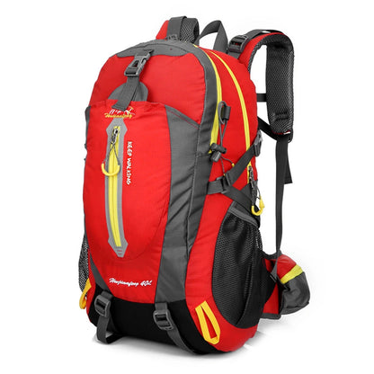 40L water-resistant travel backpack