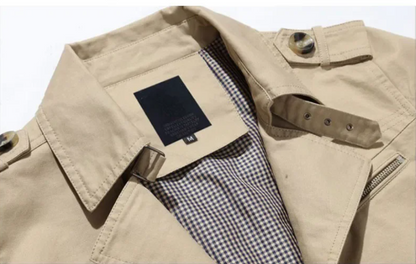 Winter coat Windbreaker men's Trench coat